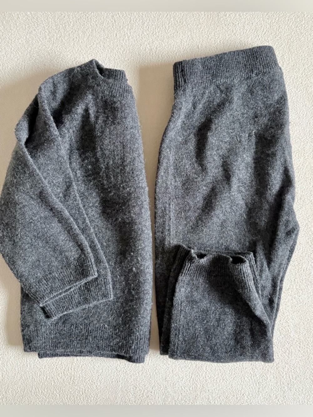 MINI | H&M 100% Cashmere Set 2–3Y Charcoal Sweater & Pants